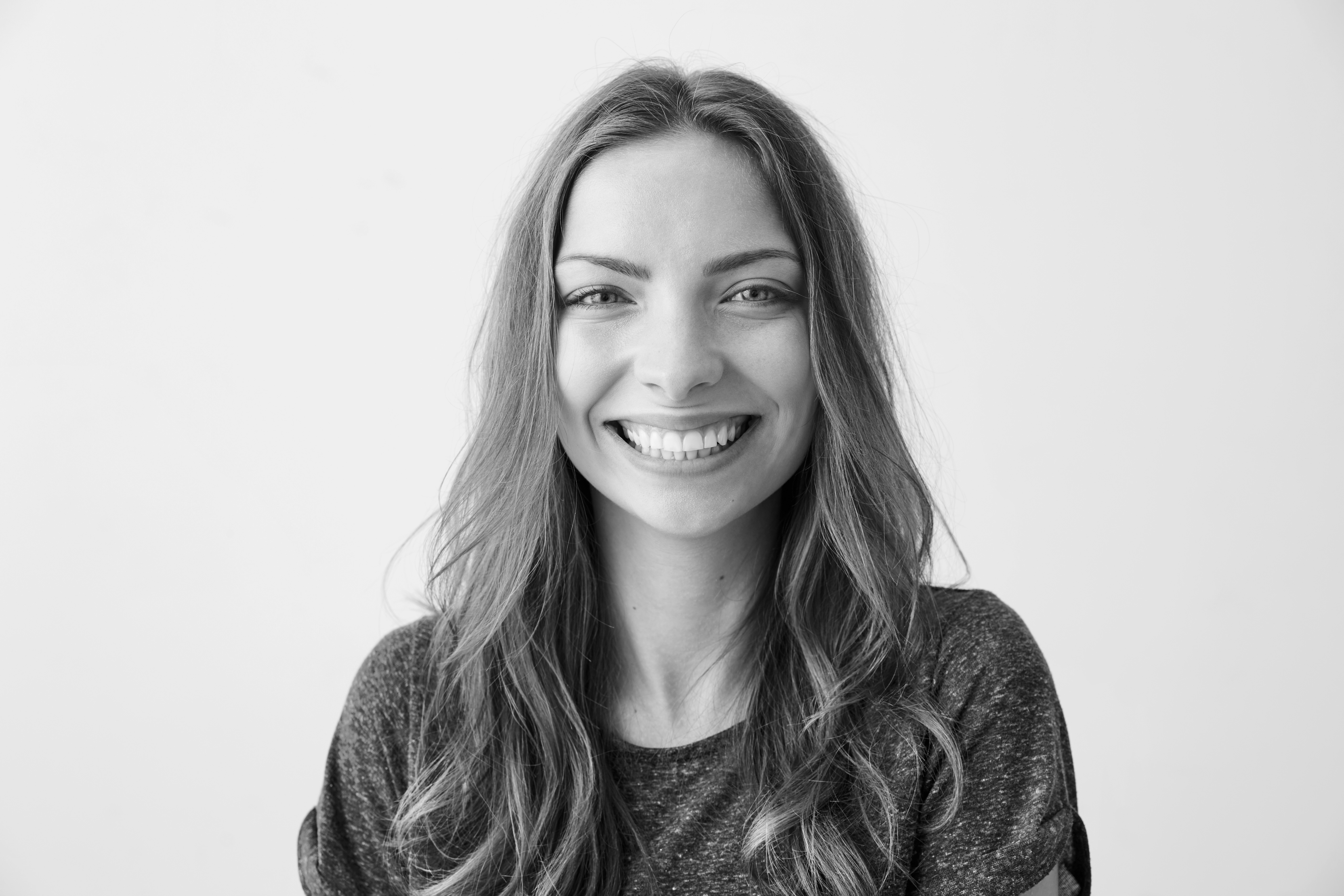 a smiley young woman